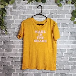 Urban Outfitters Billabong Harvest Gold Made in the Shade Graphic Tee Burnout